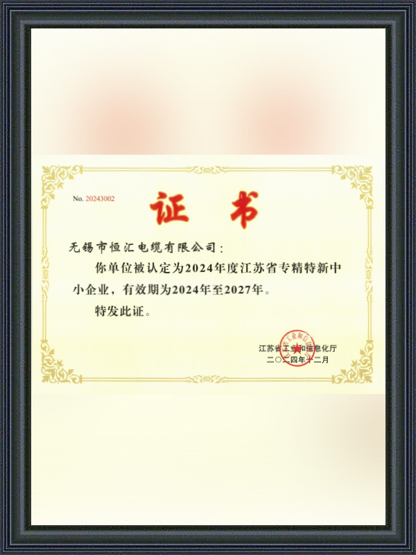 Сертификат для специализированных, усовершенствованных, отличительных и инновационных МСП